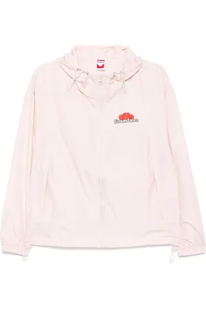 Ground Zero Chaqueta liviana con logo estampado