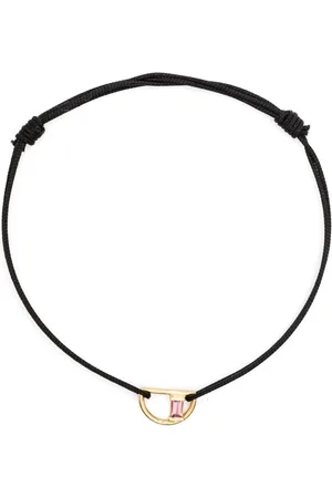Aliita Pulsera con letra D en oro amarillo de 9 ct