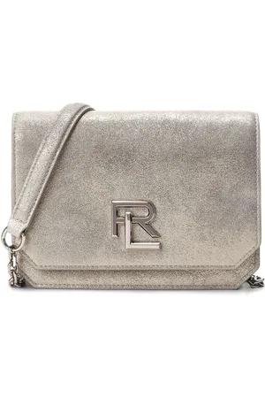 Ralph Lauren Bolso mini con placa del logo