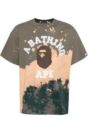 A Bathing Ape Camiseta con motivo tie-dye