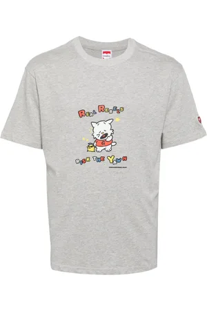 Ground Zero Camiseta con gato estampado