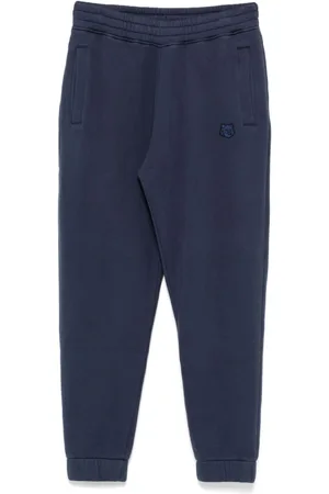 Maison Kitsuné Pantalones de chándal con parche de cabeza Bold Fox