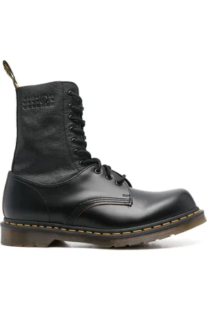 Maison Margiela Botas de cuero de x Dr. Martens