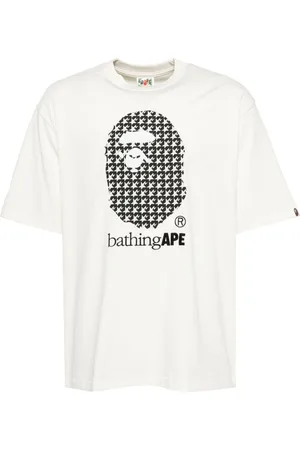 A Bathing Ape Camiseta STA con motivo pied de poule