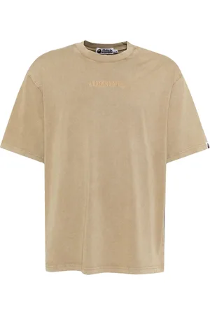 A Bathing Ape Camiseta con logo bordado