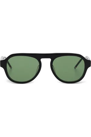 Thom Browne Gafas de sol con montura piloto