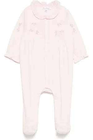 Tartine Et Chocolat Pijama con bordado floral