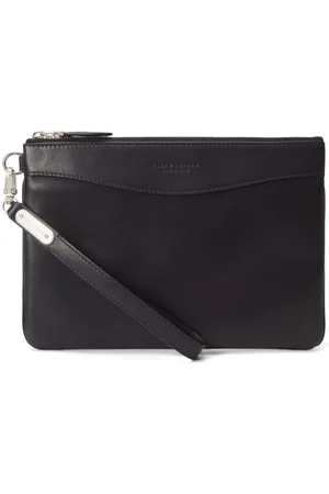 Ralph Lauren Cartera con logo en relieve