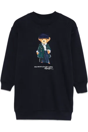 Ralph Lauren Vestido con estampado Polo Bear