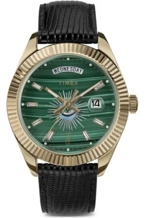 Timex Reloj Golden Eye de 41 mm de Aiche x Jacquie