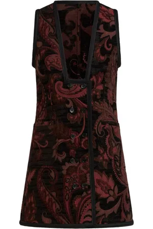 Etro Chaleco con motivo en jacquard