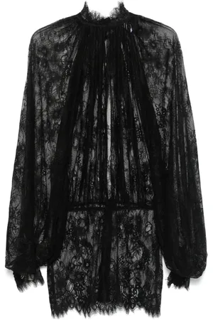 Ana Radu Blusa Chantilly de encaje