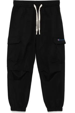 Ground Zero Pantalones ajustados con logo estampado