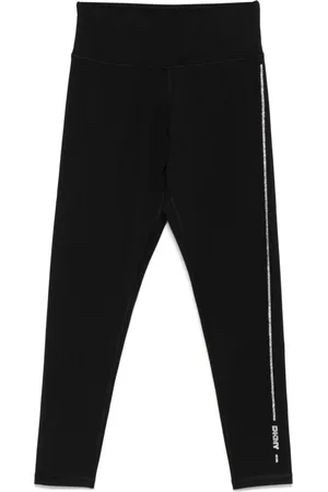 DKNY Leggins con logo de strass