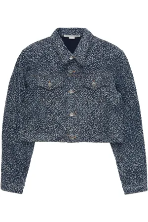 Stella McCartney Chaqueta vaquera de bouclé