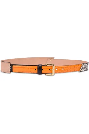 Moschino Cinturón con diseño patchwork