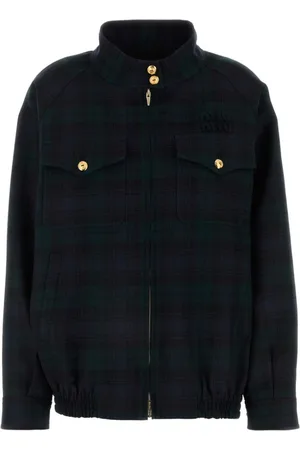 Miu Miu Chaqueta bómber con logo bordado