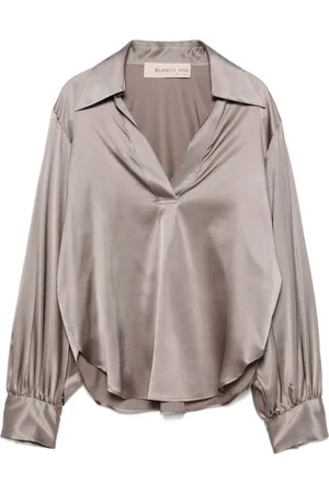 BLANCA Blusa lisa