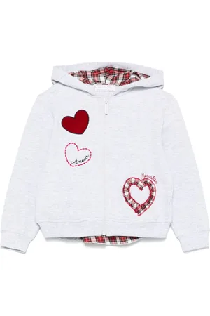 MONNALISA Sudadera Heart con capucha