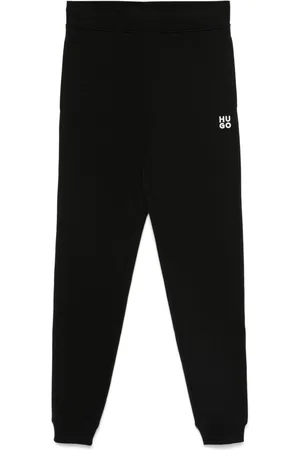HUGO BOSS Pantalones de chándal con logo bordado