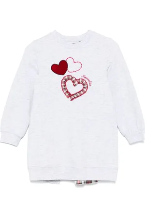 MONNALISA Vestido estilo sudadera Heart