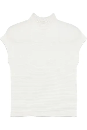 Issey Miyake Top Wooly Pleats