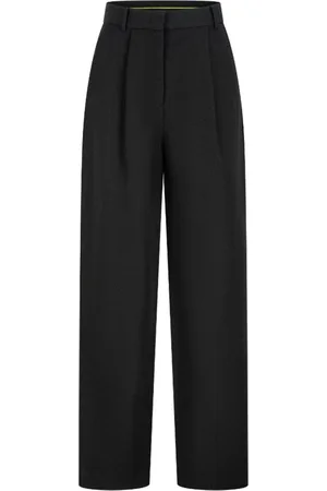SHANGHAI TANG Pantalones con cierre de botón