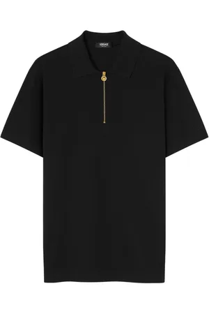 VERSACE Polo Medusa con cremallera