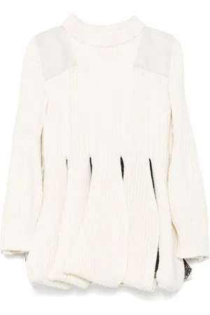 SACAI Vestido corto con aberturas