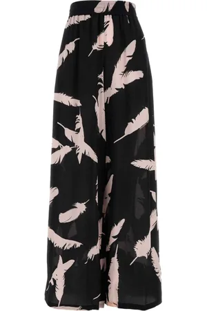 Alexander McQueen Pantalones de seda