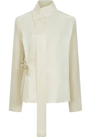 SHANGHAI TANG Blusa cruzada