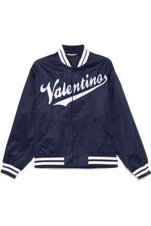VALENTINO GARAVANI Chaqueta bómber con logo bordado