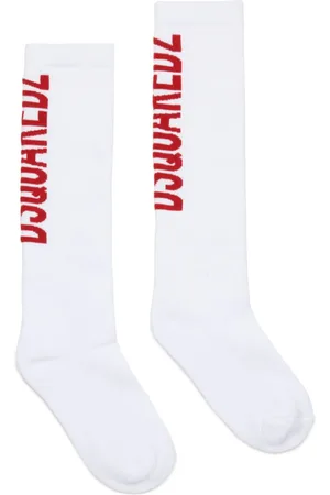 Dsquared2 Calcetines con logo en jacquard