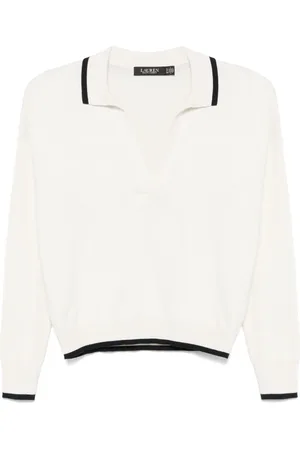 Ralph Lauren Polo con ribete en contraste