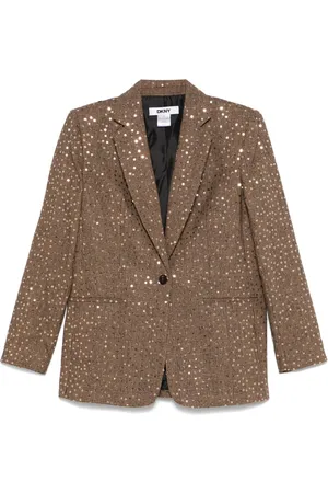 DKNY Blazer con lentejuelas