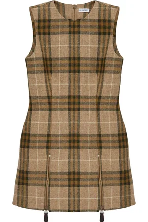 Burberry Vestido corto a cuadros
