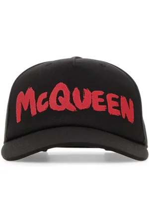 Alexander McQueen Gorra con logo estampado