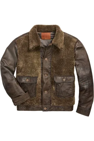 Ralph Lauren Chaqueta con efecto envejecido