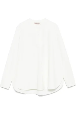 BLANCA Blusa con cuello mao