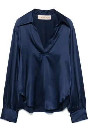 BLANCA Blusa lisa