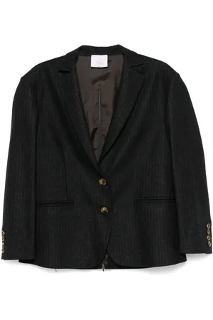 LE SULLY STUDIO Blazer a rayas diplomáticas