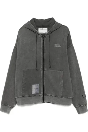 Izzue Chaqueta con logo bordado y capucha