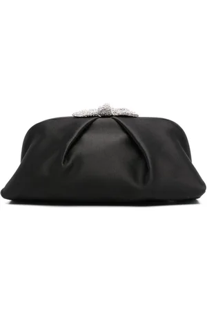 Aquazzura Bolso de mano Very Bow Tie Crystal