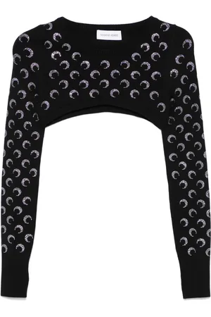 Marine Serre Jersey con monograma