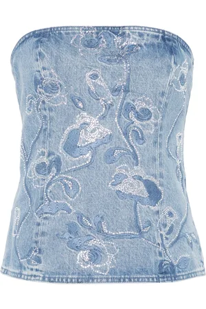 ROTATE Top con apliques de strass