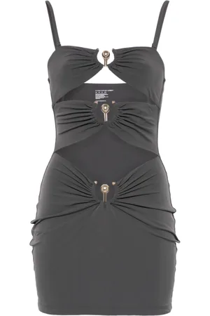 CHRISTOPHER ESBER Vestido corto con aplique Orbit