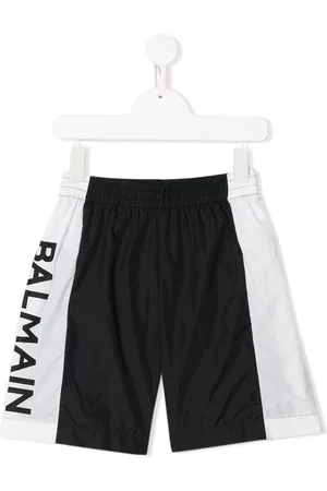 Balmain Bañador con logo estampado