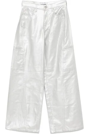 DKNY Pantalones cargo de talle alto