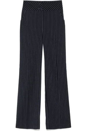 MITILIANE COUTURE Pantalones a rayas diplomáticas