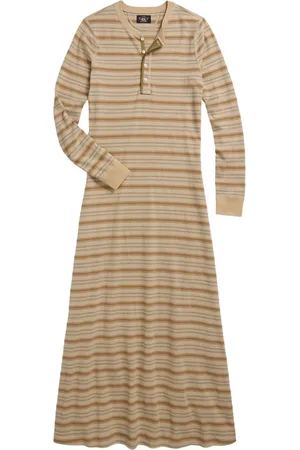 Ralph Lauren Vestido largo a rayas